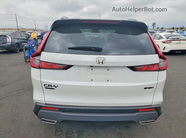 7FARS5H81TE020423 2026 HONDA CR-V White Widok z tyłu
