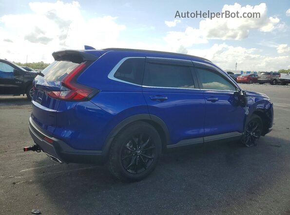 7FARS5H83SE028246 2025 HONDA CR-V Blue Задня права чверть