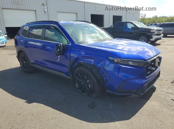 7FARS5H83SE028246 2025 HONDA CR-V Blue Передня права чверть