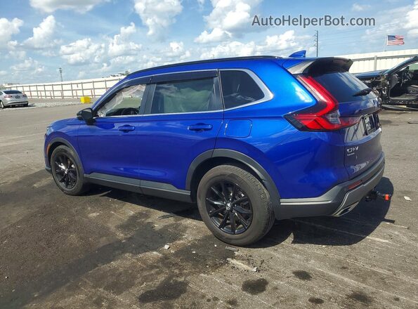 7FARS5H83SE028246 2025 HONDA CR-V Blue Задня ліва чверть