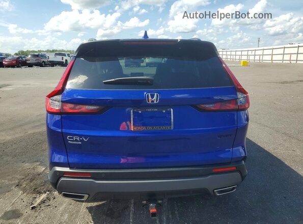 7FARS5H83SE028246 2025 HONDA CR-V Blue Вид ззаду