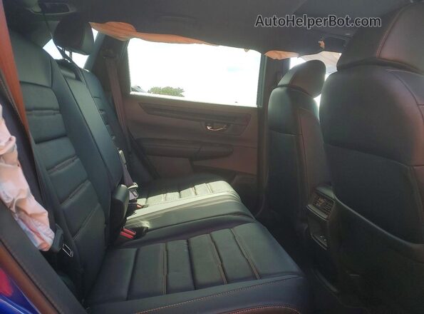 7FARS5H83SE028246 2025 HONDA CR-V Blue Вид задньої частини салону