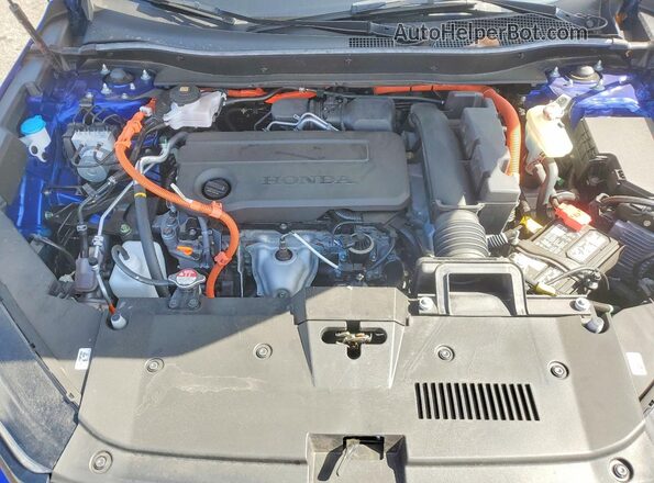 7FARS5H83SE028246 2025 HONDA CR-V Blue Вид підкапотного простору