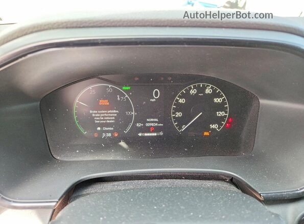 7FARS5H84SE022956 2025 HONDA CR-V Серый Вид щитка приборов