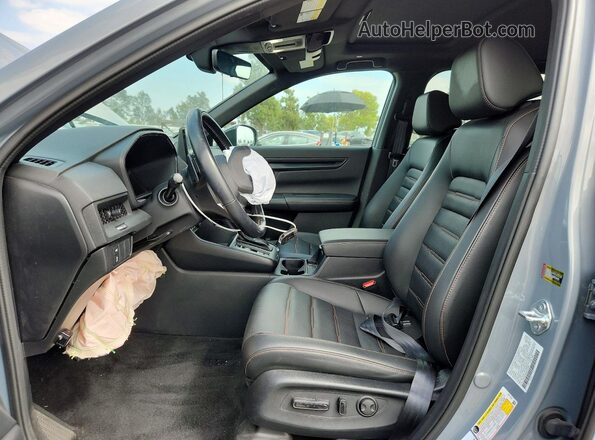7FARS5H84SE022956 2025 HONDA CR-V Серый Вид салона спереди
