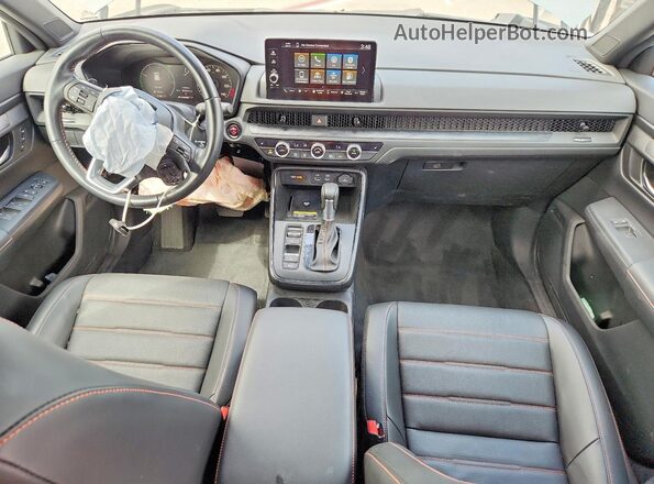 7FARS5H84SE022956 2025 HONDA CR-V Серый Вид панели приборов