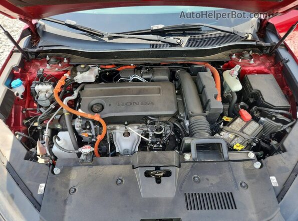 7FARS5H85SE002506 2025 HONDA CR-V Red Widok komory silnika