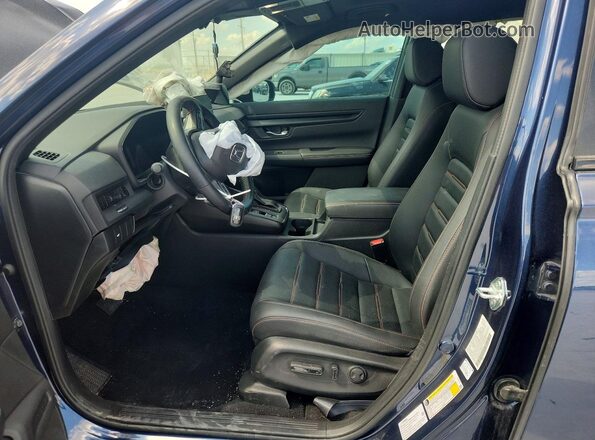 7FARS5H85TE006752 2026 HONDA CR-V Blue Widok wnętrza z przodu