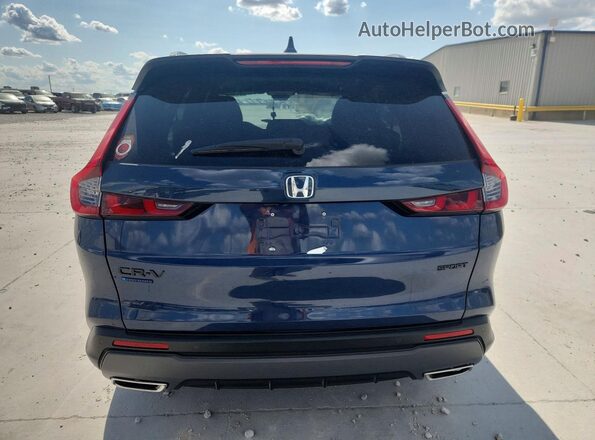7FARS5H85TE006752 2026 HONDA CR-V Blue Widok z tyłu