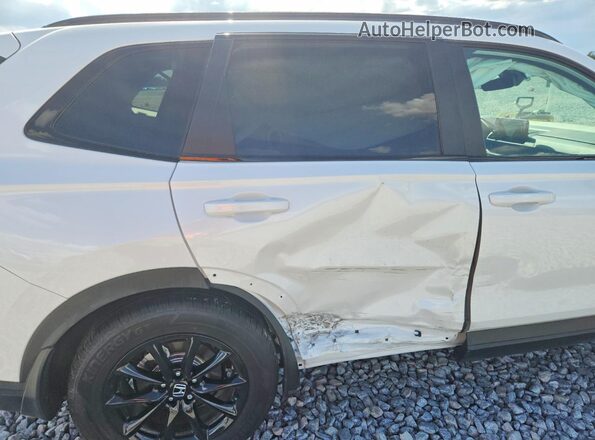 7FARS5H86TE001740 2026 HONDA CR-V White Vista de los asientos traseros