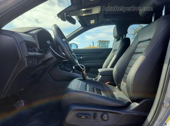 7FARS5H87TE006199 2026 HONDA CR-V Gray Vista interior delantera