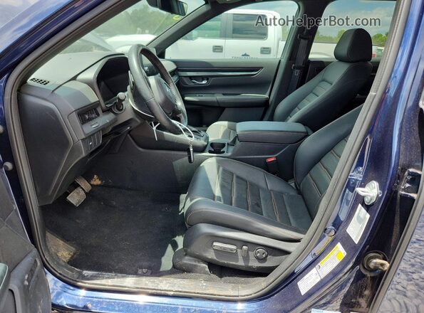 7FARS5H87TE013668 2026 HONDA CR-V Blue Вид салону спереду
