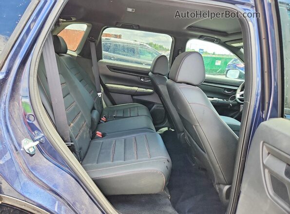 7FARS5H87TE013668 2026 HONDA CR-V Blue Вид задньої частини салону