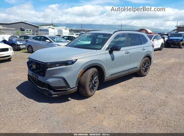 7FARS5H88SE029618 2025 HONDA CR-V Gray Vista tres cuartos delantera izquierda