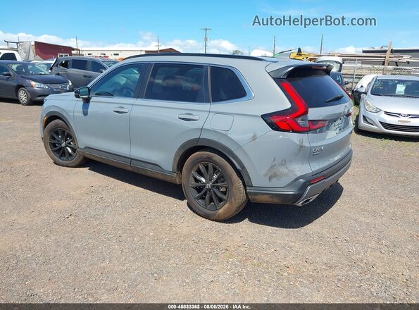 7FARS5H88SE029618 2025 HONDA CR-V Gray Trasero izquierdo