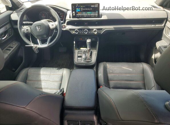7FARS5H89RE028567 2024 HONDA CR-V Gray Առջևի վահանակի տեսք