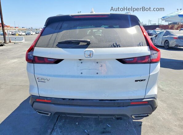 7FARS5H8XRE020199 2024 HONDA CR-V White Rear view