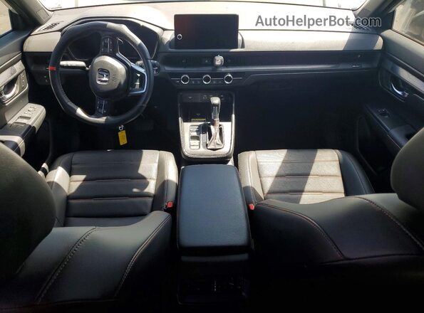7FARS5H8XRE020199 2024 HONDA CR-V White Dashboard view