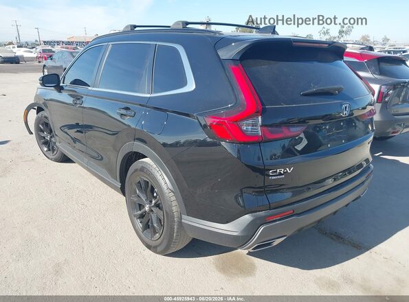 7FARS5H8XRE032207 2024 HONDA CR-V Black Tył lewy
