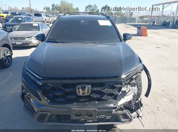 7FARS5H8XRE032207 2024 HONDA CR-V Black Widok zestawu wskaźników