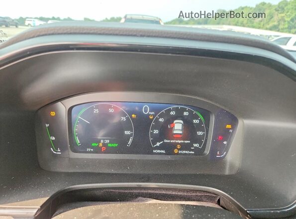 7FARS5H8XTE000638 2026 HONDA CR-V Gray Vista del cuadro de instrumentos