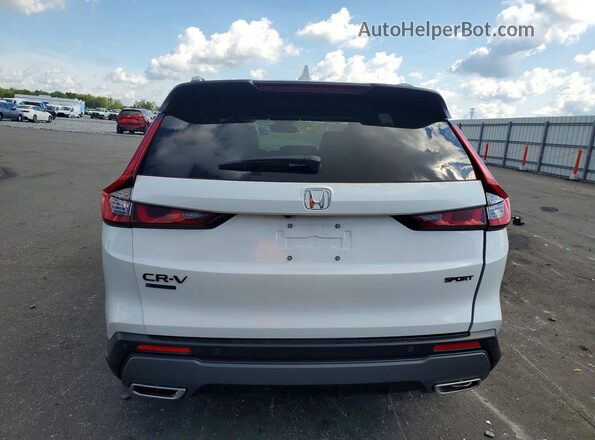 7FARS5H8XTE016970 2026 HONDA CR-V White Rear view