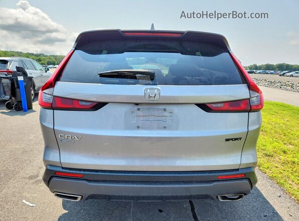 7FARS6H50PE032516 2023 HONDA CR-V Gray Вид ззаду
