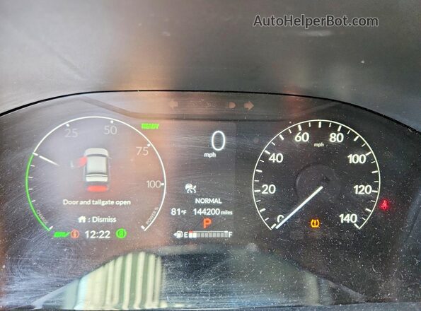 7FARS6H50PE032516 2023 HONDA CR-V Gray Вид щитка приладів