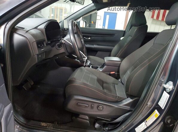 7FARS6H50SE010332 2025 HONDA CR-V Gray Widok wnętrza z przodu