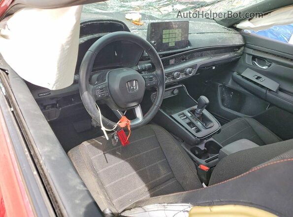 7FARS6H50TE009232 2026 HONDA CR-V Красный Вид панели приборов