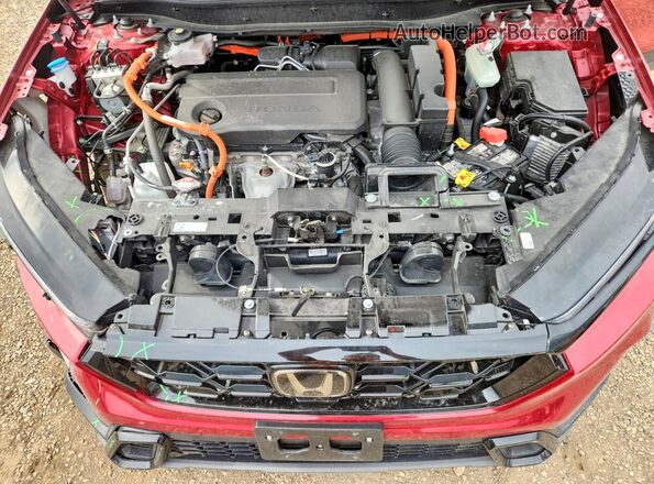 7FARS6H50TE017654 2026 HONDA CR-V Burgundy Շարժիչի բաժամունքի տեսք