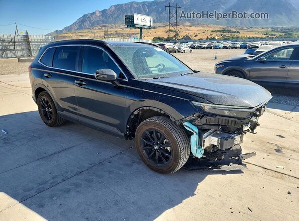 7FARS6H51RE007658 2024 HONDA CR-V Черный Передняя правая четверть