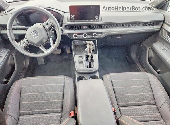 7FARS6H51SE030539 2025 HONDA CR-V Silver Widok deski rozdzielczej