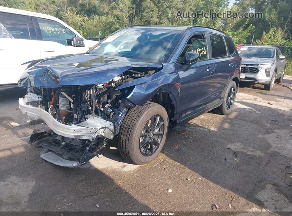 7FARS6H51TE075367 2026 HONDA CR-V Dark Blue Vista tres cuartos delantera izquierda