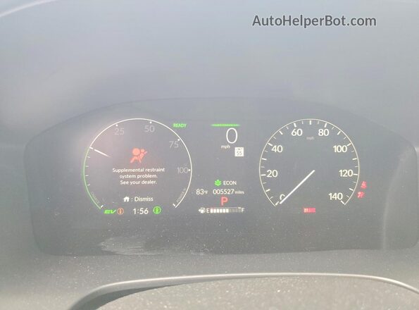 7FARS6H51TE097661 2026 HONDA CR-V Blue Սարքավորումների վահանակի տեսք