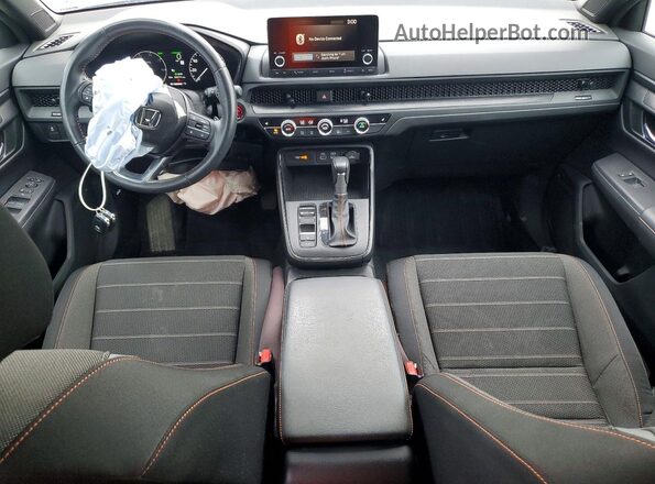 7FARS6H52PE024546 2023 HONDA CR-V Blue Widok deski rozdzielczej