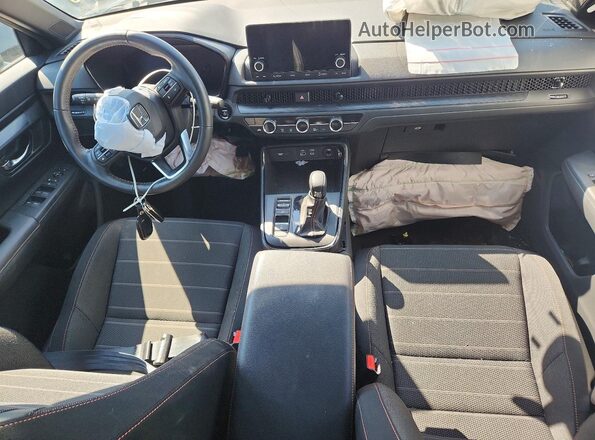 7FARS6H52SE011885 2025 HONDA CR-V Black Dashboard view