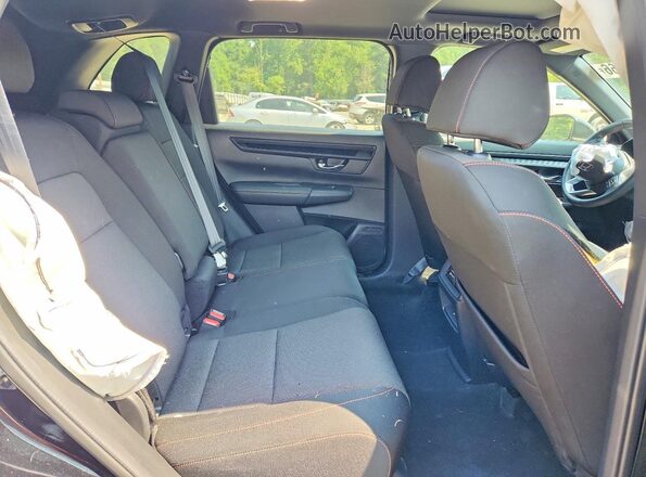 7FARS6H52SE011885 2025 HONDA CR-V Black Rear interior view