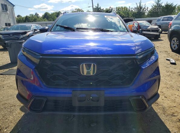 7FARS6H52SE032705 2025 HONDA CR-V Blue Vista frontal
