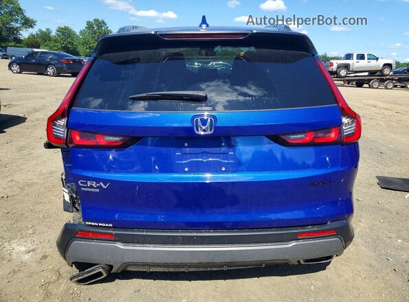 7FARS6H52SE032705 2025 HONDA CR-V Blue Vista trasera