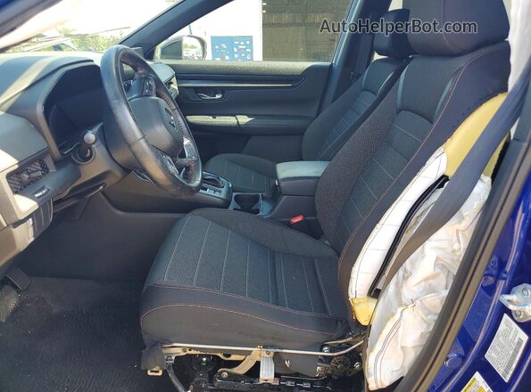 7FARS6H52SE032705 2025 HONDA CR-V Blue Vista interior delantera