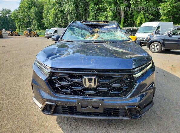 7FARS6H52SE062223 2025 HONDA CR-V Blue Widok z przodu