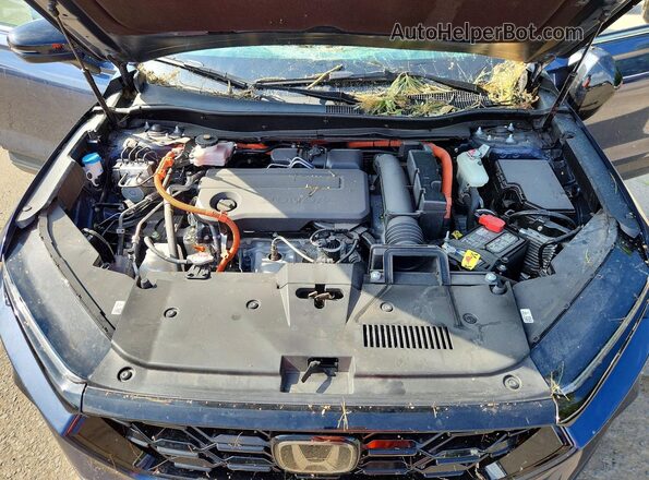 7FARS6H52SE062223 2025 HONDA CR-V Blue Widok komory silnika