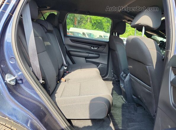 7FARS6H52SE062223 2025 HONDA CR-V Blue Widok wnętrza z tyłu