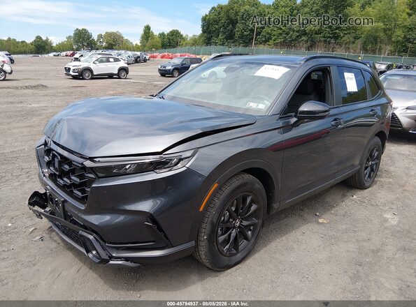 7FARS6H52TE156555 2026 HONDA CR-V Gray Front left
