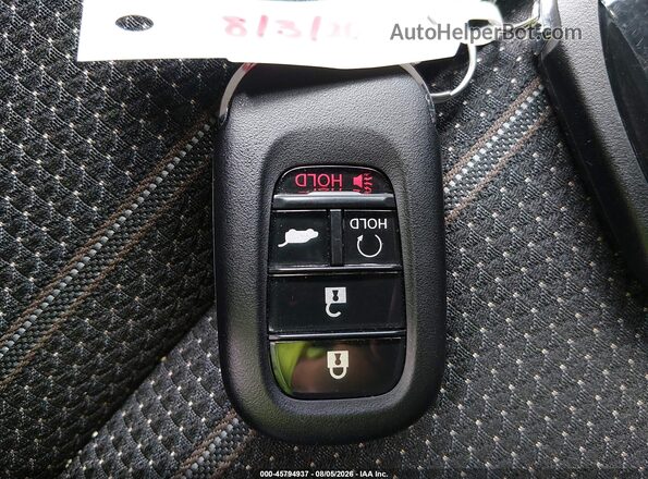 7FARS6H52TE156555 2026 HONDA CR-V Gray Dashboard view