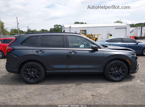 7FARS6H52TE156555 2026 HONDA CR-V Gray Rear interior view