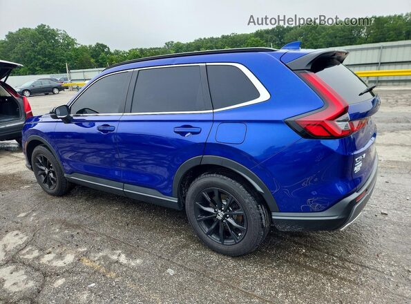 7FARS6H53RE072639 2024 HONDA CR-V Blue უკანა მარცხენა
