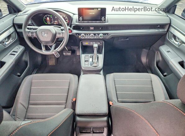 7FARS6H53RE072639 2024 HONDA CR-V Blue წინა პანელის ხედი
