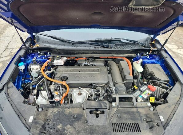 7FARS6H53RE072639 2024 HONDA CR-V Blue ძრავის განყოფილების ხედი